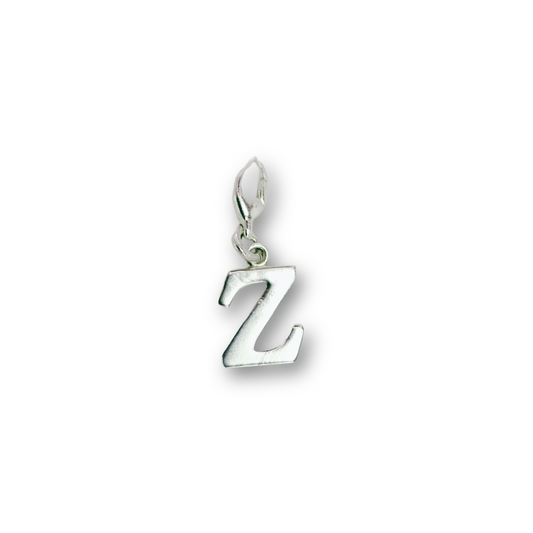 Basic clip on initial charm - Z