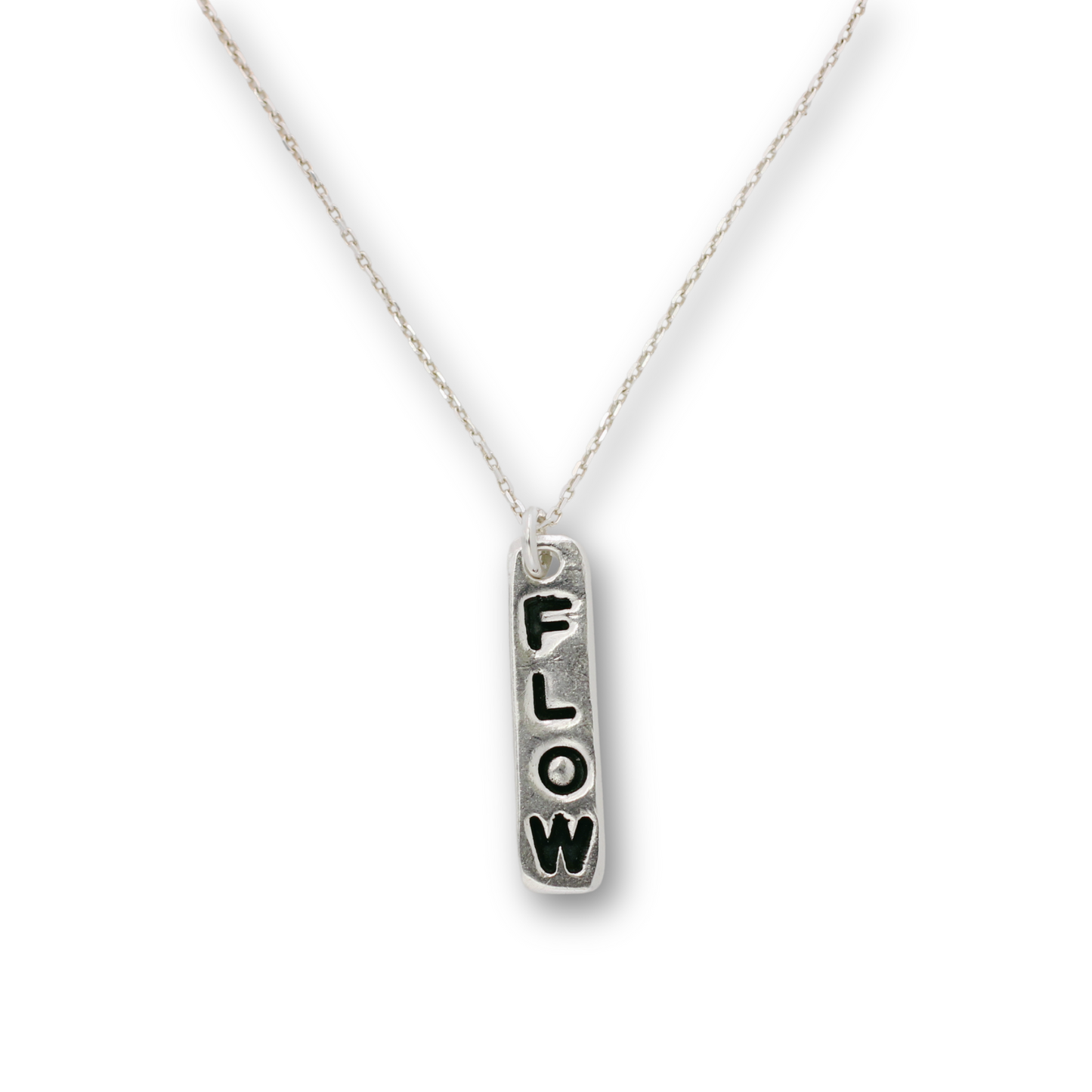 Flow charm necklace