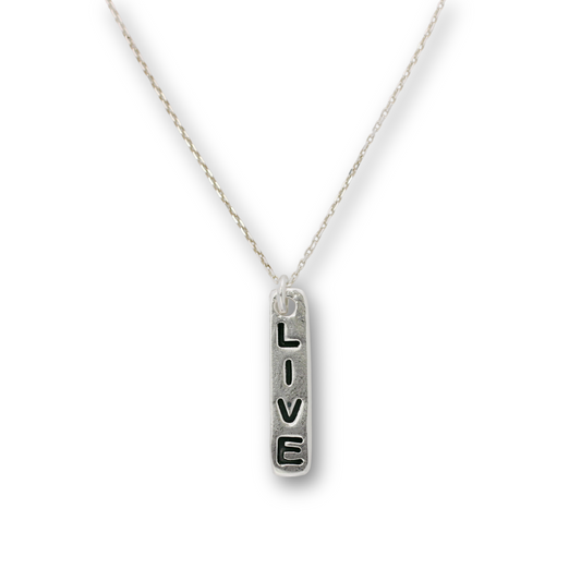 Live charm necklace